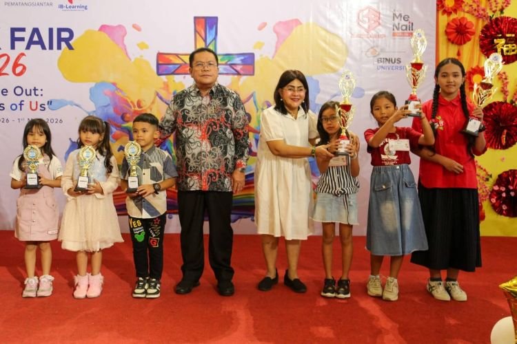 wesly silalahi hadiri kk fair 2026 di suzuya mall, dorong kreativitas anak