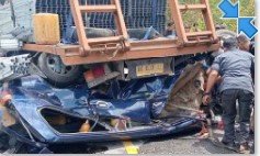 laka lantas di parapat: 6 korban, 3 selamat dan 3 meninggal dunia