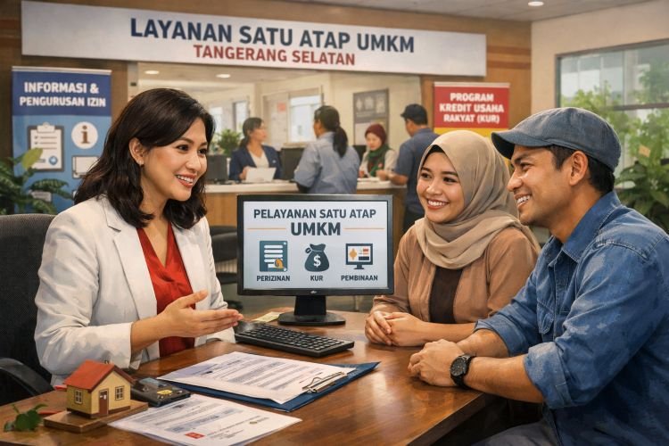 saraswati dorong layanan satu atap untuk perizinan umkm di tangsel