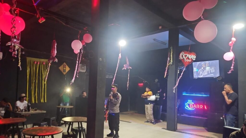 polisi gelar razia barra bar di tanah jawa simalungun