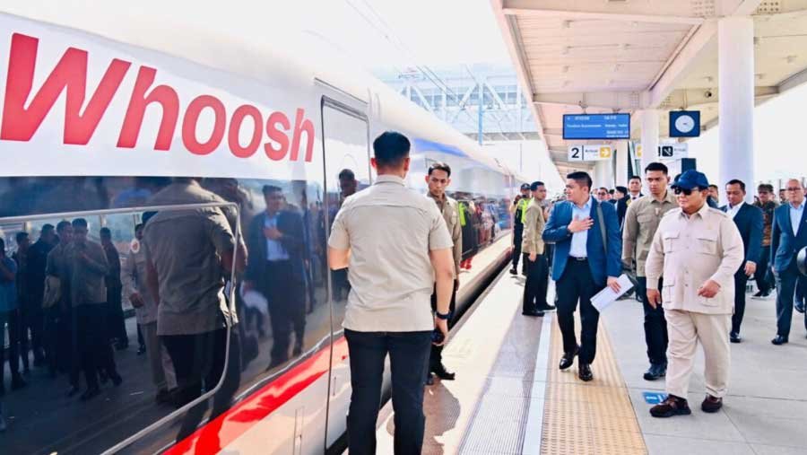 whoosh diserbu pemudik, 133 ribu tiket ludes lebih awal: efek wfa mulai terasa