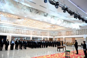 308 pejabat pemprov sumut dilantik, gubernur bobby ingatkan hindari pungli