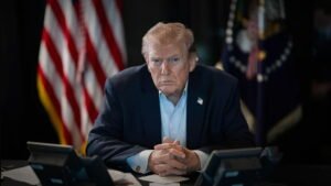 trump ancam hentikan semua perdagangan dengan spanyol usai penolakan pangkalan militer