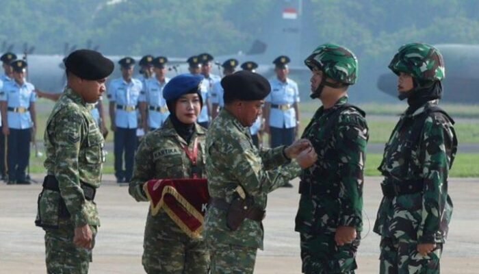 ribuan asn digembleng latsarmil, menhan: bukan wajib militer