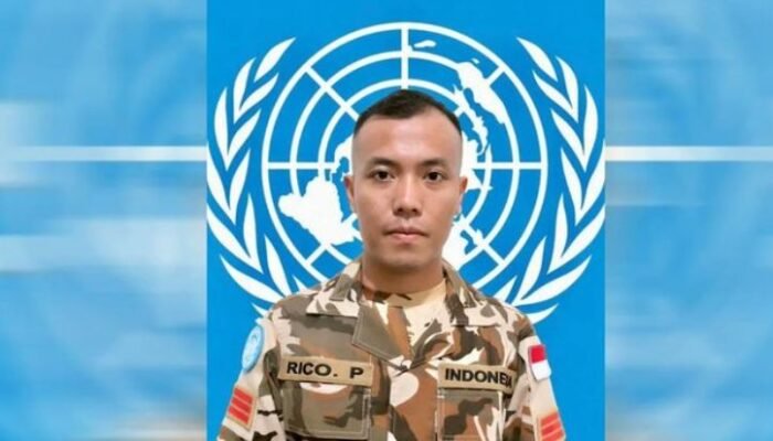 profil praka rico pramudia, prajurit tni yang gugur dalam misi perdamaian di lebanon
