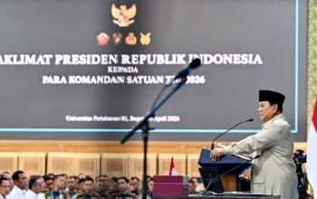 prabowo kumpulkan 1.500 komandan tni di unhan, tekankan soliditas dan sinergi pertahanan