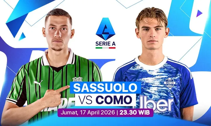 Jay Idzes Tampil Solid, Sassuolo Kalahkan Como 2-1 di Serie A