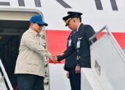 prabowo subianto tiba di tanah air usai rampungkan diplomasi eropa