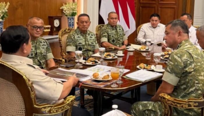 ksad maruli simanjuntak dipanggil prabowo ke istana, apa yang dibahas?