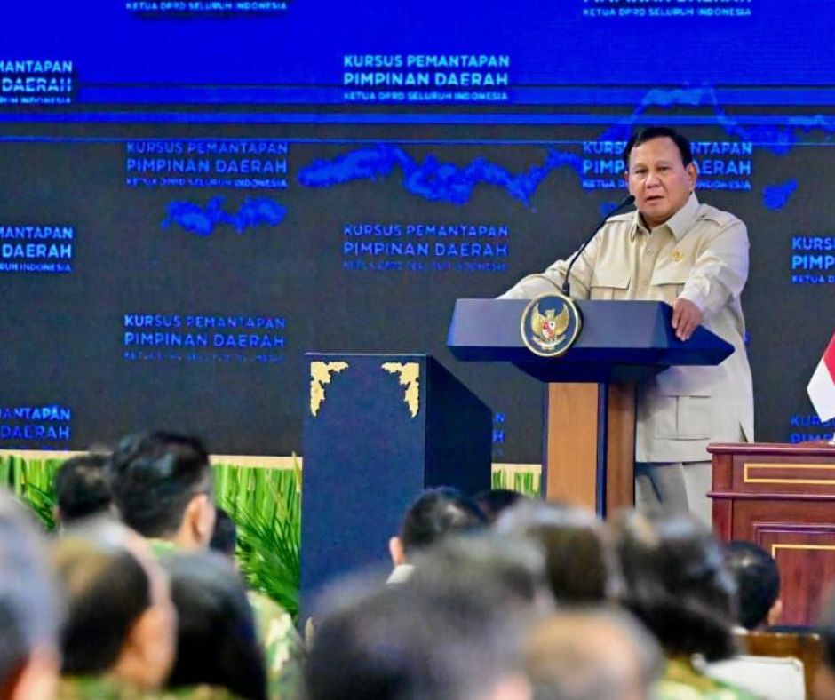 503 Ketua DPRD Se-Indonesia Digembleng di Lembah Tidar, Prabowo Bicara Apa Adanya