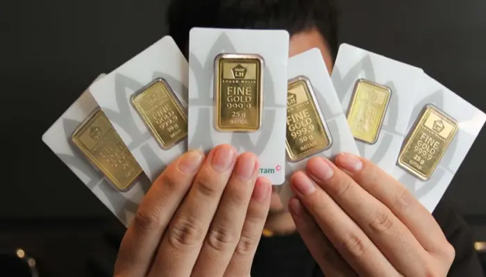 update harga emas antam hari ini, minggu 26 april 2026: harga tetap stabil di rp 2,8 jutaan