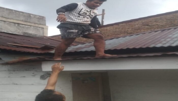 aksi nekat! pencuri rumah di simalungun kabur lewat atap, akhirnya ditangkap polisi