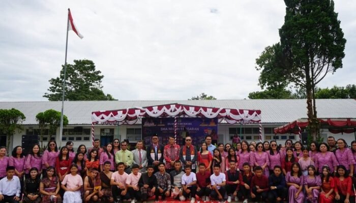 bupati taput hadiri pentas seni sma negeri 1 pagaran, ini pesan penting untuk siswa