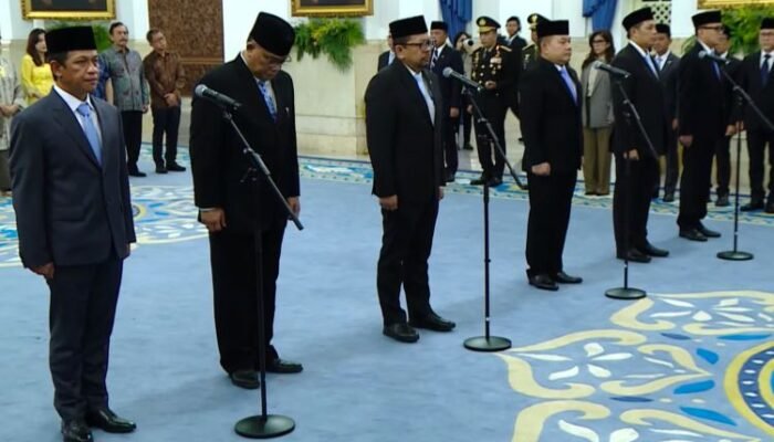 reshuffle besar! prabowo lantik 6 pejabat baru, nama-nama kunci ini masuk kabinet