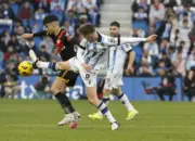 drama 6 gol! rayo vallecano vs real sociedad berakhir 3-3, gol menit akhir alemão selamatkan tuan rumah
