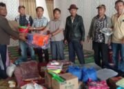 pemkab taput serahkan bantuan kepada korban kebakaran di sipahutar