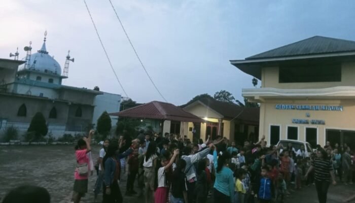 berburu telur paskah di gkpi bongbongan, sukacita anak-anak di tengah harmoni iman