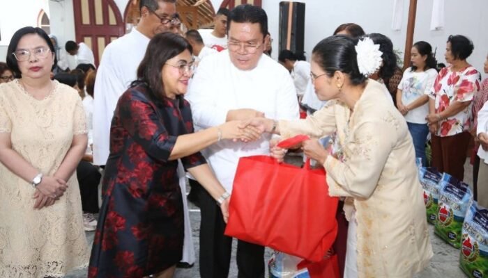 rayakan paskah bersama jemaat gpib maranatha, wesly silalahi tekankan nilai kasih dan persatuan
