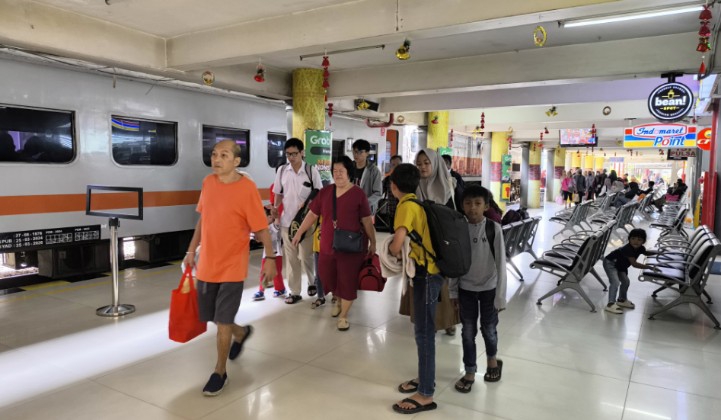Pengguna Kereta Api Sepanjang Libur Paskah Sekira 23.350 Penumpang