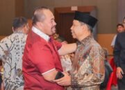 halal bihalal di medan, bupati batu bara baharuddin siagian dorong kolaborasi lintas sektor