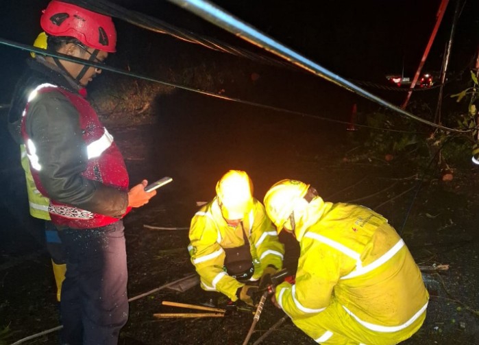Gangguan Listrik Akibat Cuaca Ekstrem di Parapat Berhasil Dipulihkan PLN