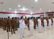 bupati nias selatan lantik 111 pejabat, tekankan kinerja dan kehadiran di lapangan