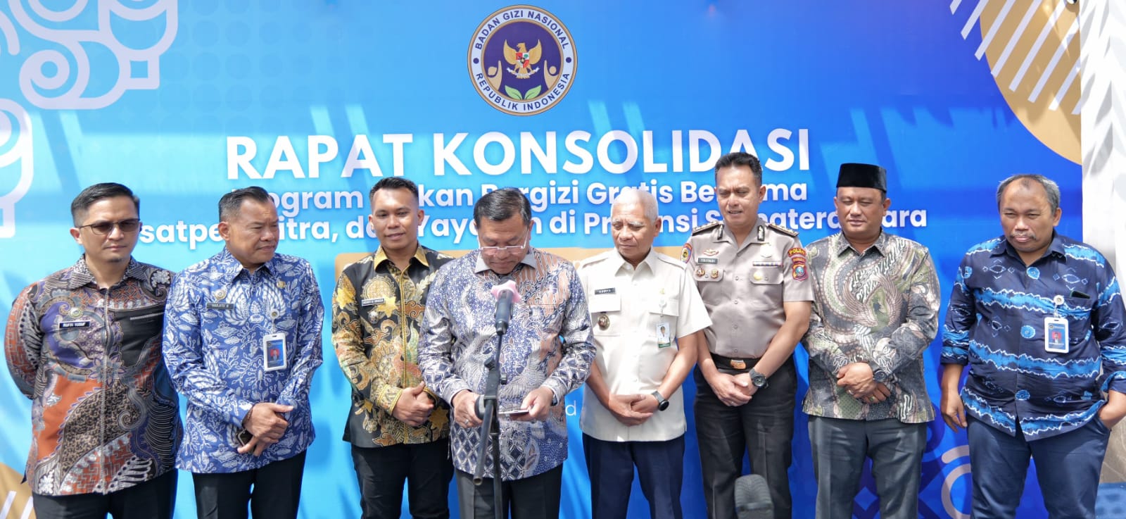 Wabup Simalungun Tegaskan Pengawasan dan Kolaborasi dalam Rakon Program Makan Bergizi Gratis
