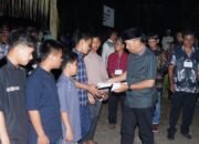 bupati taput hadiri halal bihalal se-luat pahae, pererat silaturahmi dengan masyarakat