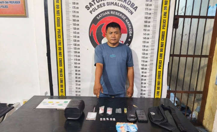 Polres Simalungun Ungkap 2 Perkara Narkotika dalam Satu malam