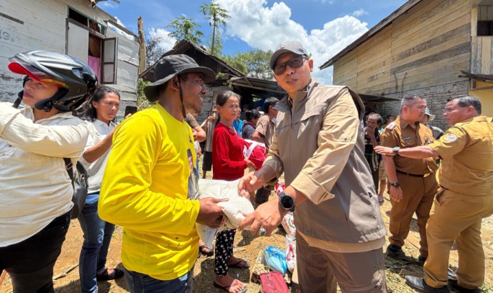 Bupati Taput Tinjau Korban Puting Beliung, Pastikan Pemulihan Dipercepat