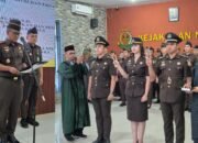 kajari simalungun lantik tiga pejabat baru, tekankan integritas dan profesionalisme
