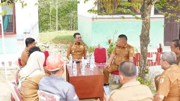 Sidak SDN 26 Nagodang, Bupati Fery Pastikan Pembangunan Sekolah Dimulai Tahun Ini