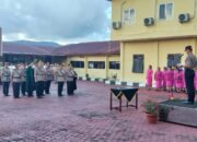 kapolres taput pimpin sertijab wakapolres, pju, dan kapolsek