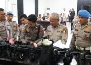 selain tapteng, divisi propam polri juga periksa senpi personil polres sibolga