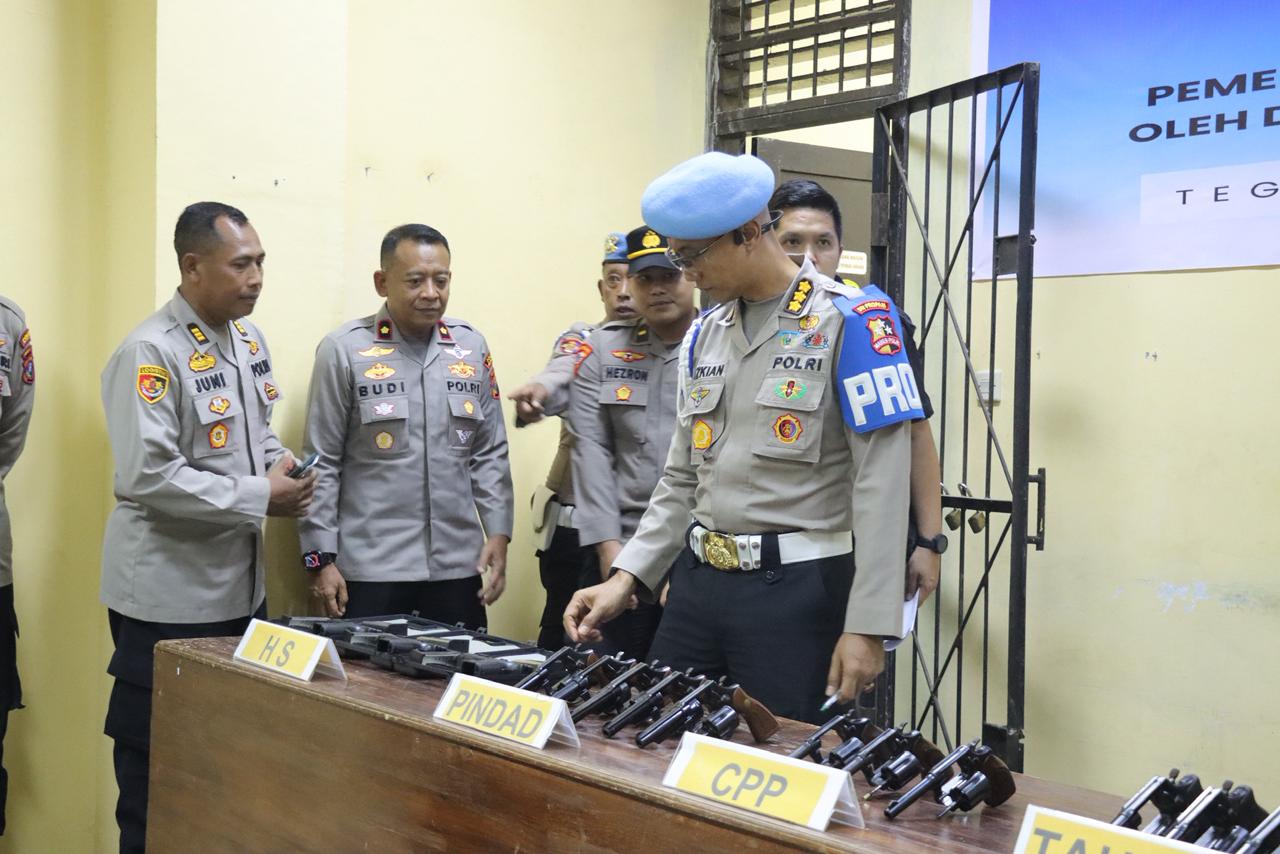 Mabes Polri Periksa Senpi Personel Polres Pematangsiantar, Ini Alasannya
