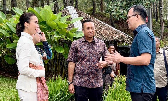 nimo land group menyampaikan apresiasi kepada kementerian pariwisata dan badan pelaksana otorita danau toba (bpodt) atas dukungan dalam percepatan pengembangan destinasi wisata nimo kaldera di kawasan toba caldera resort, ajibata.