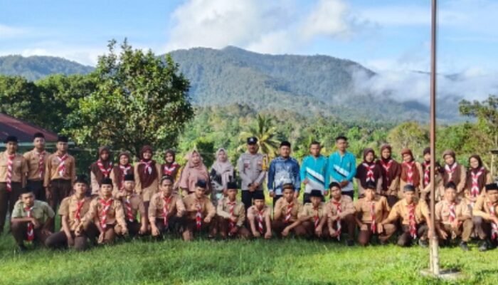 hari terakhir ujian madrasah di pakpak bharat, polisi imbau siswa jaga ketertiban
