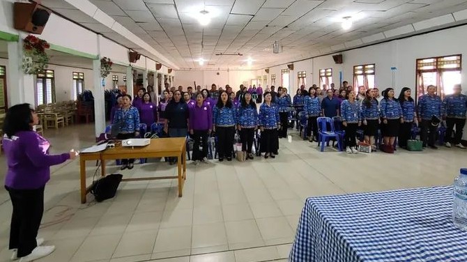 Buka Bimtek, Ketua TP Posyandu Taput Tegaskan Standart Pelayanan Maksimal