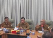 bupati nias selatan pimpin rapat koordinasi opd