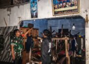 hujan lebat picu banjir hingga bangunan rusak di siantar