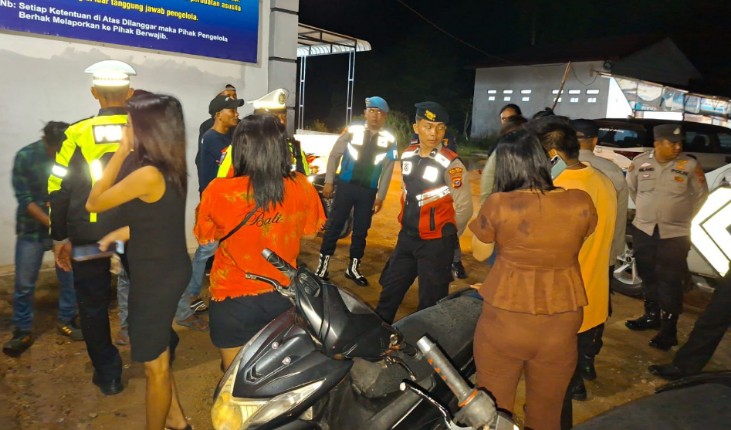 Polres Tapteng Gelar Patroli, Sasar Geng Motor hingga Peredaran Narkotika