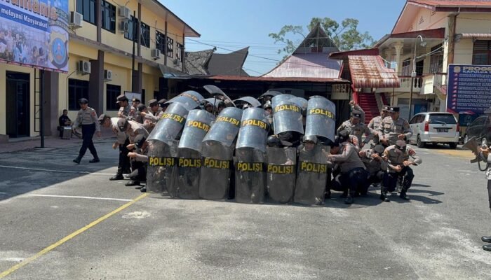 tak main-main, begini cara polisi siantar antisipasi aksi unras