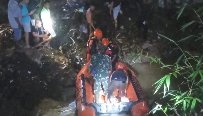 pencarian dramatis di sungai aek tolang berakhir duka, bocah 12 tahun ditemukan tewas tersangkut pohon sawit
