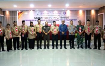 bupati taput buka muscab pramuka, tekankan pembentukan karakter generasi muda