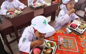 dampak mbg di bintuju, jajan siswa menurun, tabungan meningkat, absen berkurang