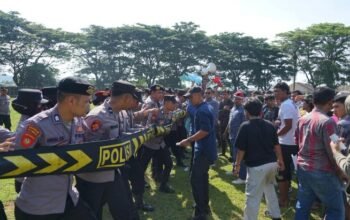 polres padangsidimpuan gelar simulasi antisipasi demo rusuh hingga penjarahan