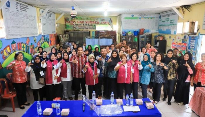 kader posyandu sumber jaya naik level