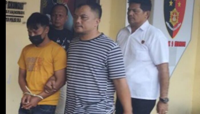 sayat istri dengan cutter hingga 127 jahitan, suami ditahan polres siantar