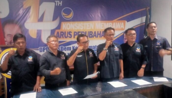 dpd partai nasdem siantar sikapi pemberitaan tempo