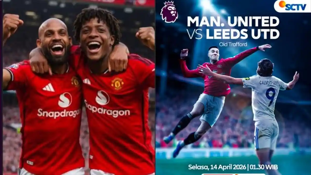 Manchester United vs Leeds United: Laga Panas Derby Inggris di Old Trafford, Perebutan Tiga Poin Krusial